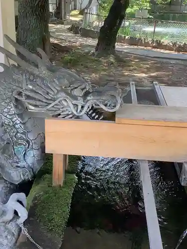 真清田神社の手水舎