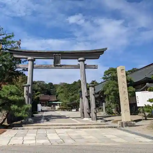 氣多大社の鳥居