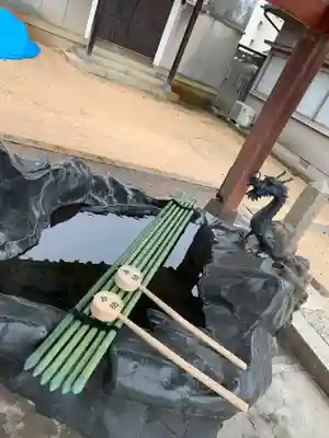 嚴島神社の手水舎