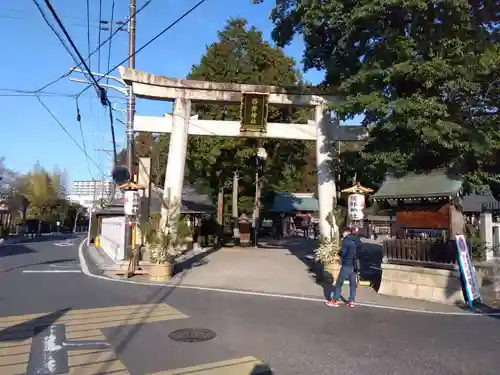 勝部神社の鳥居