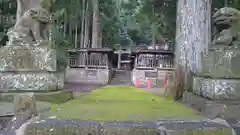 河伯神社の狛犬