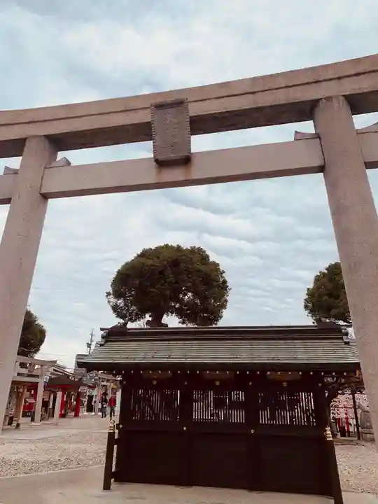 山田天満宮の鳥居