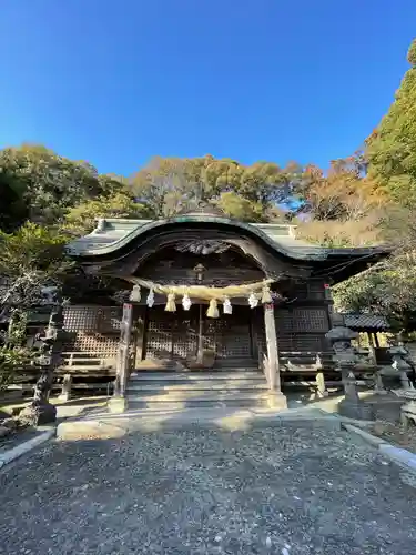 香春神社の本殿