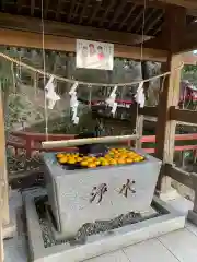 間々田八幡宮の手水