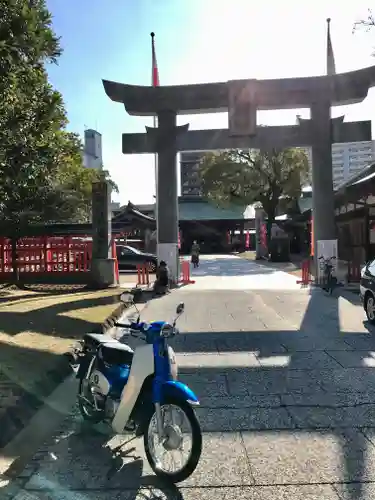 十日恵比須神社の鳥居