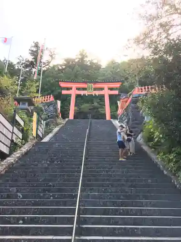 熊野那智大社の鳥居