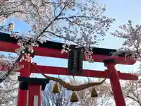 生島足島神社の鳥居