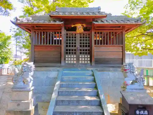 助七神明社の本殿・本堂