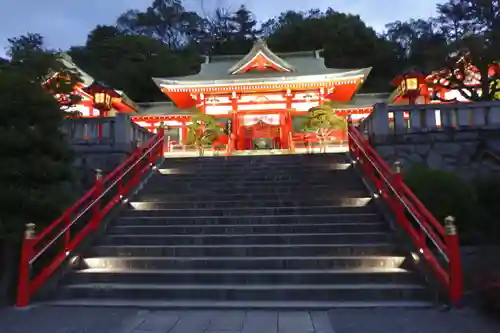 足利織姫神社の本殿