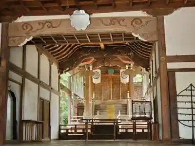 猪名野神社の本殿・本堂