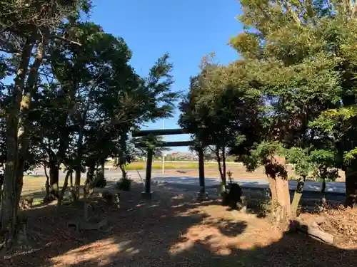 御鉾神社の鳥居