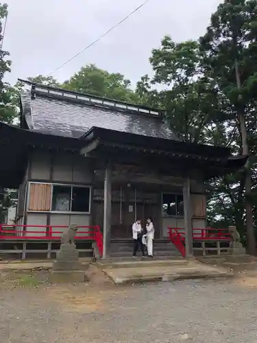 飯詰八幡宮の本殿・本堂