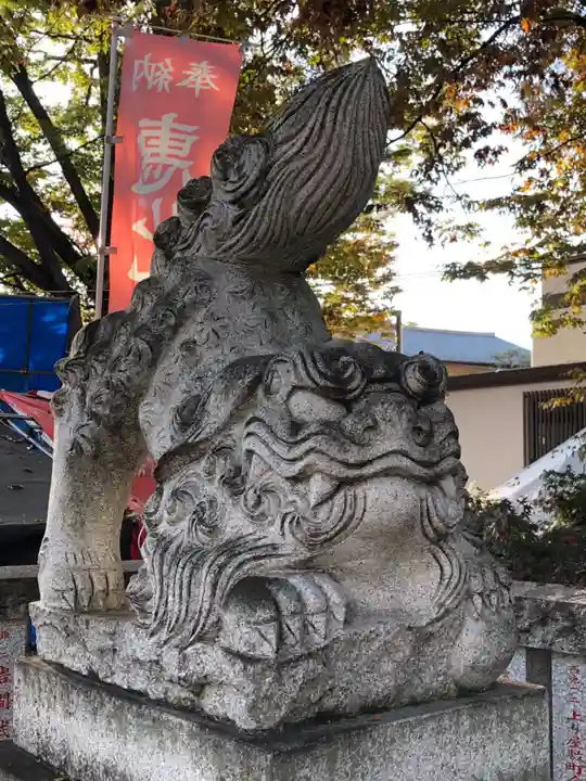 大鳥神社の狛犬