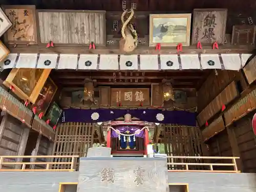 河口浅間神社の本殿・本堂