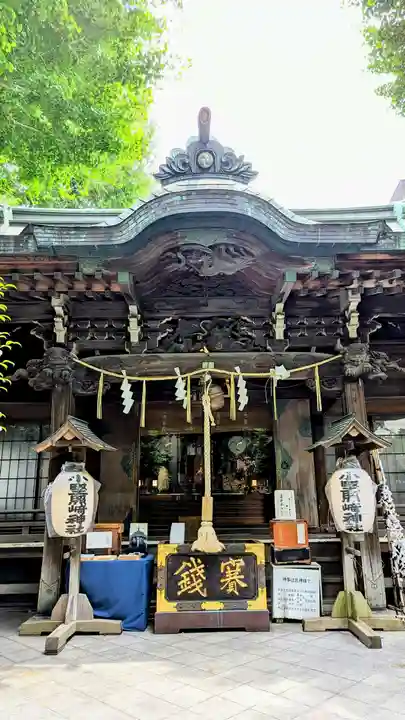 小野照崎神社の本殿・本堂