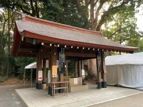 明治神宮の手水舎