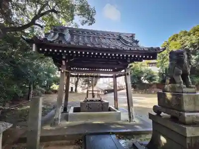 八幡宮(甲山八幡宮)の手水舎