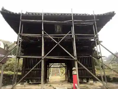 金山寺の山門・神門