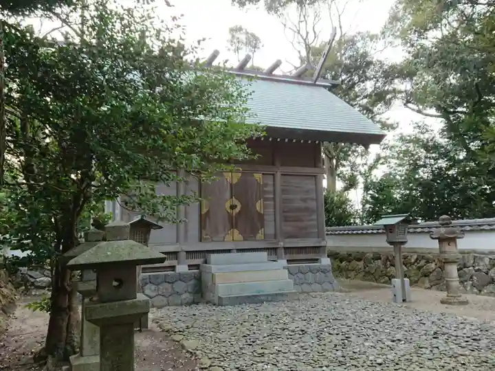 豊島神社の本殿・本堂