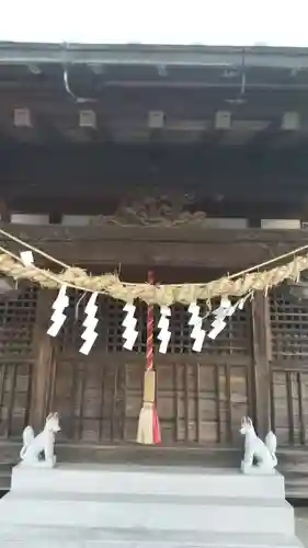 道地神社の本殿