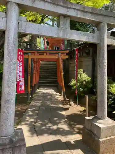 花園稲荷神社の鳥居