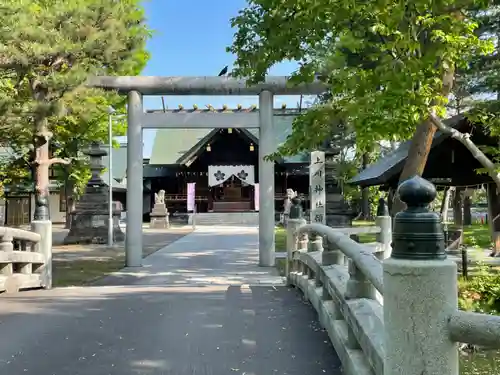 上川神社頓宮の鳥居