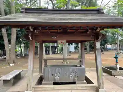 碑文谷八幡宮の手水舎