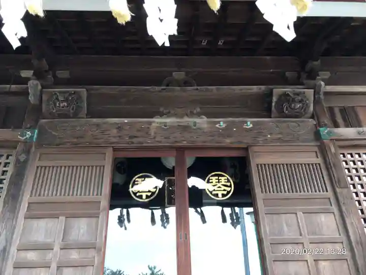琴彈八幡宮の本殿・本堂