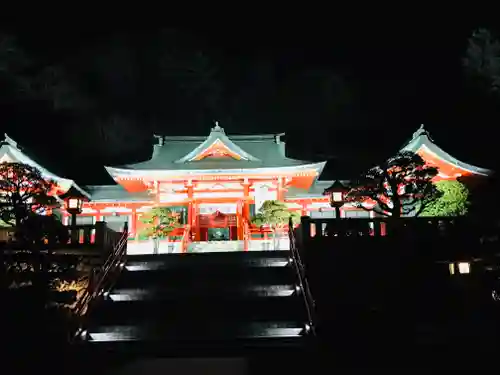 足利織姫神社の本殿