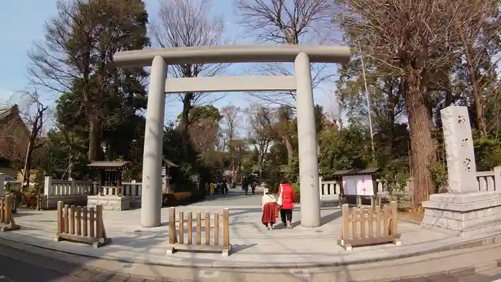 阿佐ヶ谷神明宮の鳥居