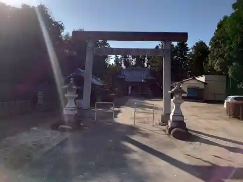 須賀神社の鳥居