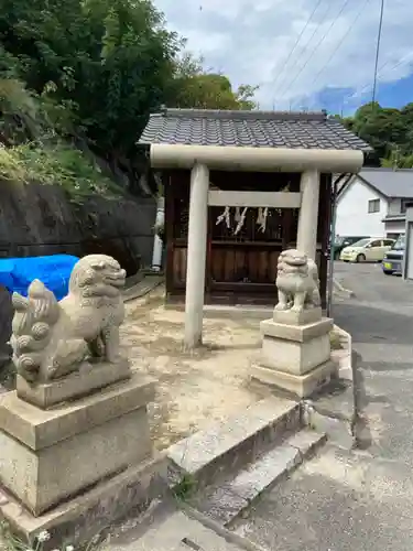 住吉神社の狛犬