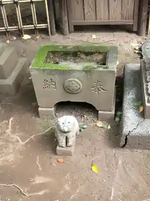渋谷氷川神社の手水舎