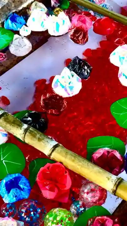 長野縣護國神社の手水舎