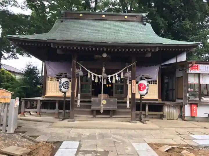 守谷総鎮守 八坂神社の本殿・本堂