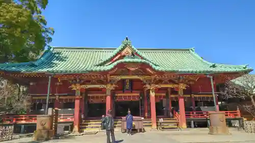 根津神社の本殿・本堂