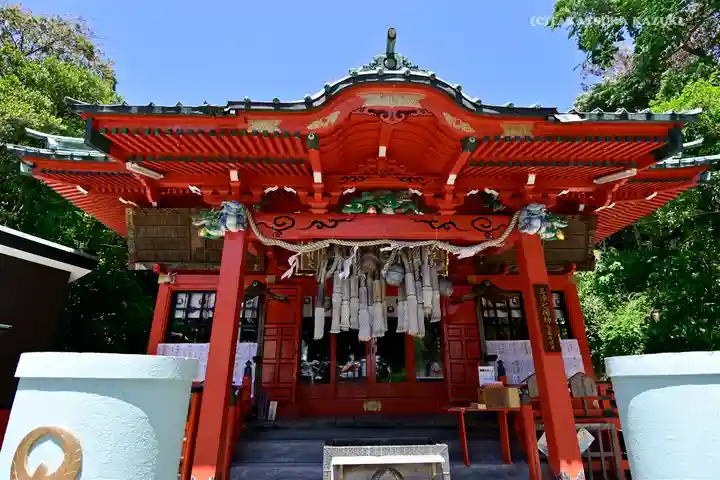 海南神社の本殿・本堂