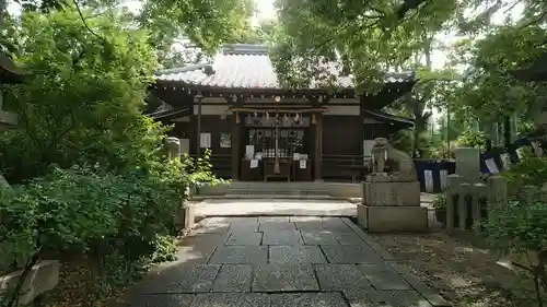 安居神社の本殿・本堂
