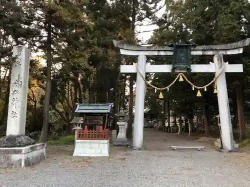 乎加神社の鳥居