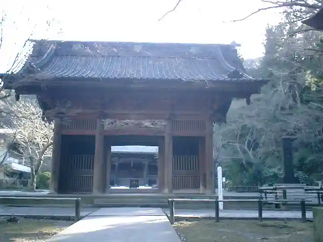 妙本寺の山門・神門