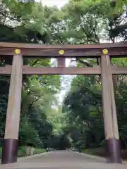 明治神宮の鳥居