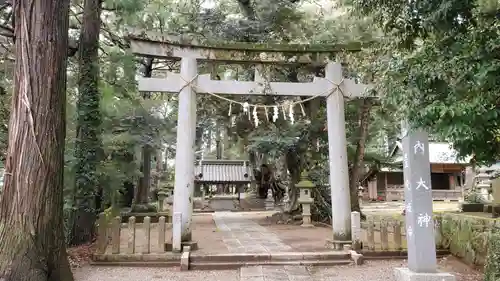 木内大神の鳥居