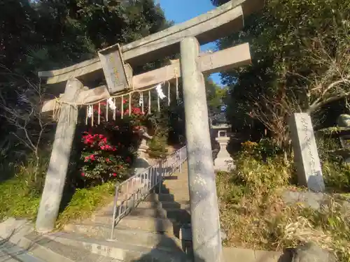 意賀美神社の鳥居
