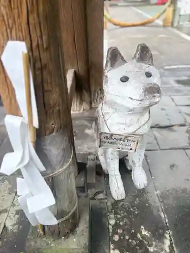 福島八幡宮の狛犬