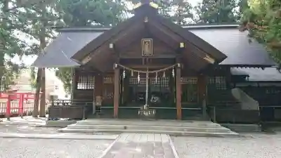 飛騨総社の本殿・本堂