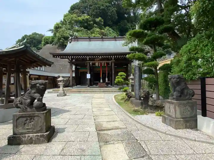 太田杉山神社・横濱水天宮の狛犬