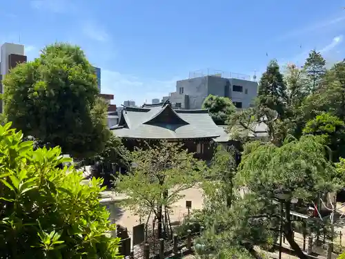 鳩森八幡神社の景色