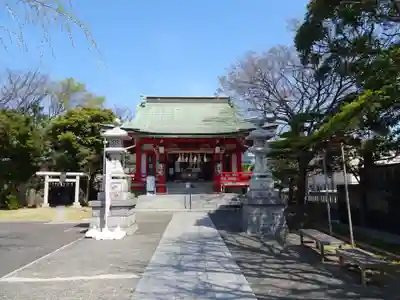 当代島稲荷神社の本殿・本堂