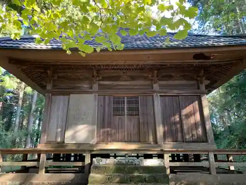 怒田沢観音堂の本殿・本堂