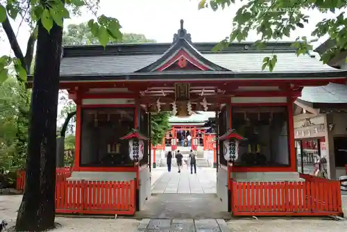 馬橋稲荷神社の山門・神門